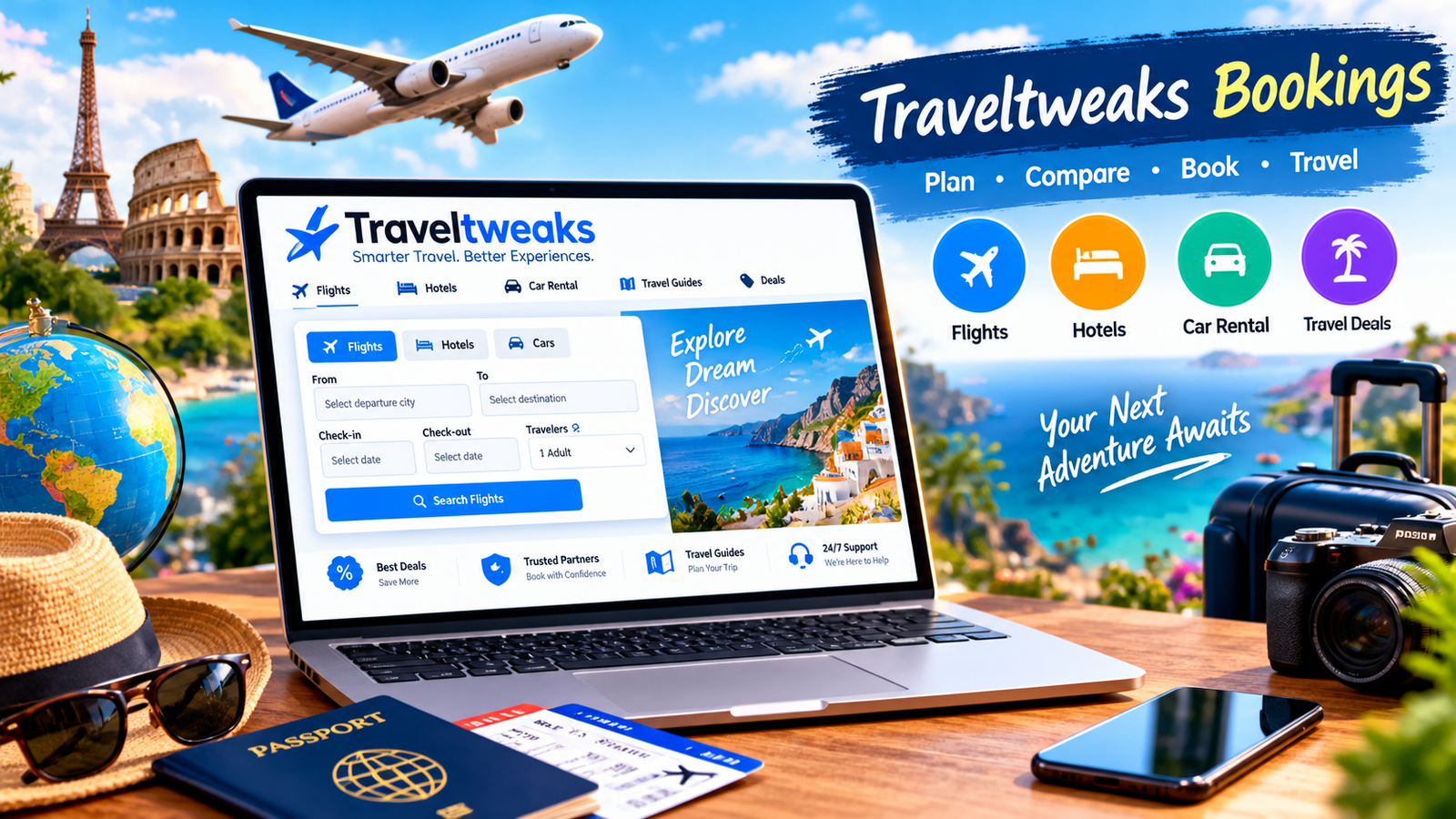 Traveltweaks Bookings: Complete Guide to Travel Planning