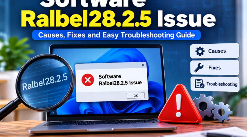 software ralbel28.2.5 issue