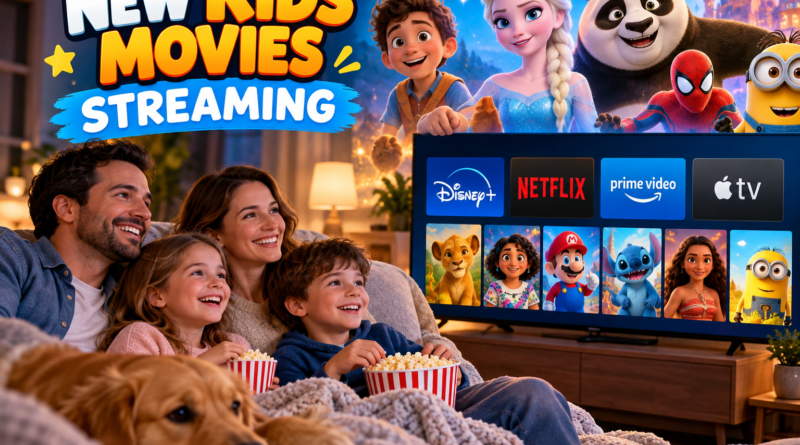 new kids movies streaming