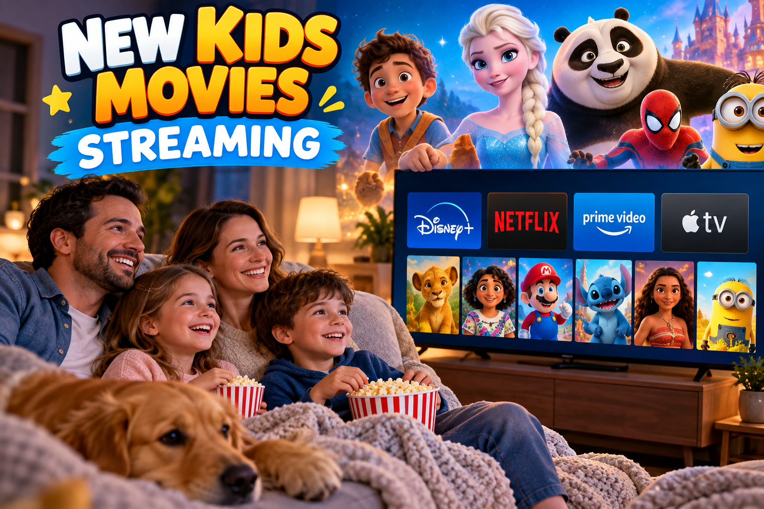 New Kids Movies Streaming: Family-Friendly Movies to Watch